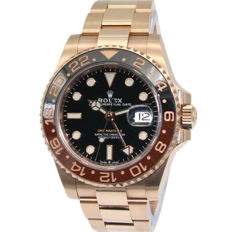 rolex gmt-master ii 18k everose gold watch ref 126715chnr|Rolex perpetual Gmt Master II.